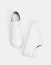 Lace-up trainers with heel detail